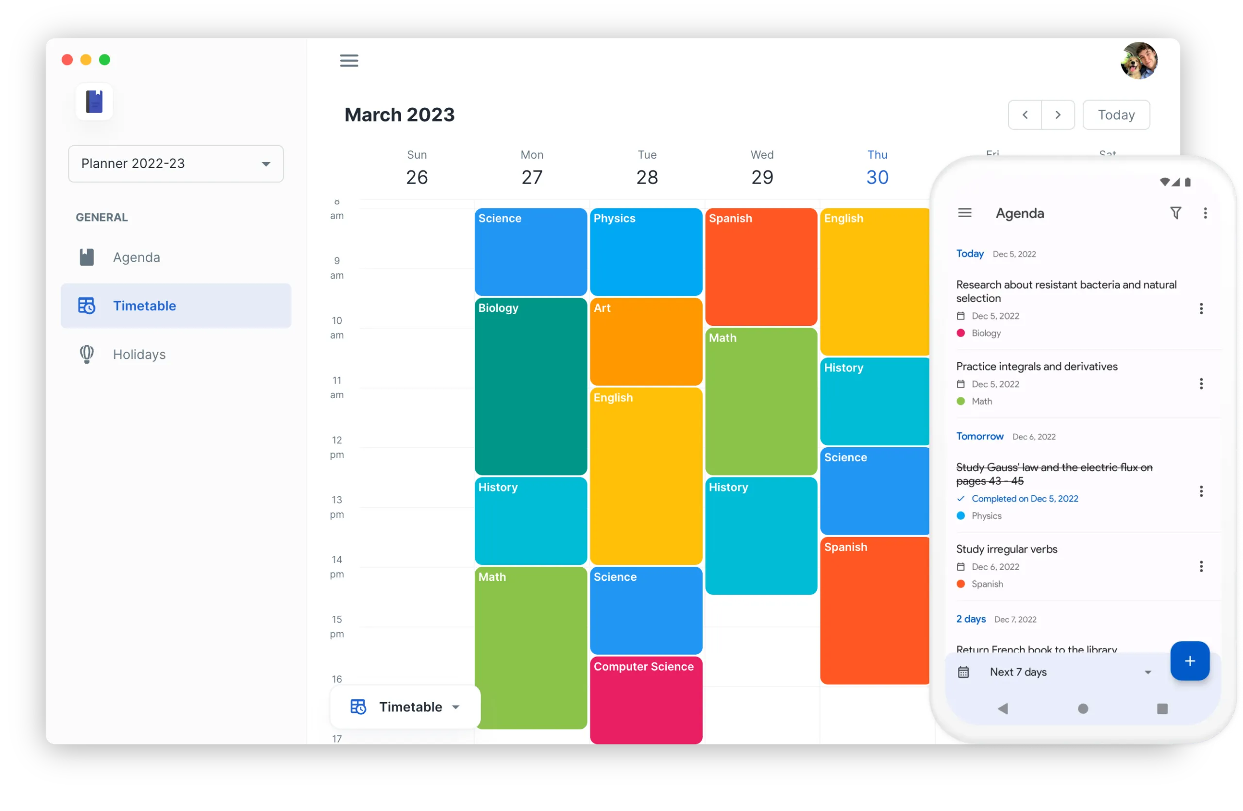 School Planner